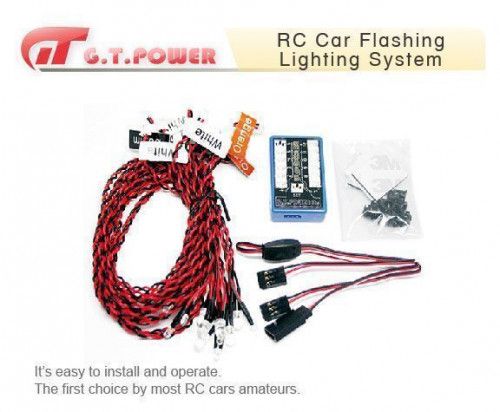 RC Car Flashing Lighting System