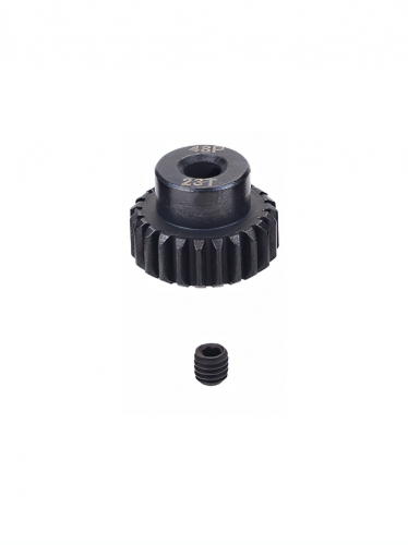 Шестерня стальная Pinion gear 23T 48P для вала 3.17mm фото 2