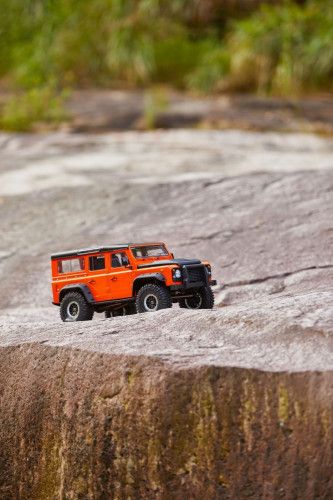 Трофи модель Yikong 4104 1/10 crawler Defender (Orange) RTR фото 6