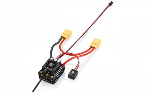 EZRUN MAX8 G2S XT90 бесколлекторный сенсорный влагозащищенный регулятор для масштаба 1:8 фото 2