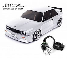 MS-01D 1/10 Scale 4WD RTR Electric Drift Car (2.4G) (brushless) BMW M3 E30 (white)