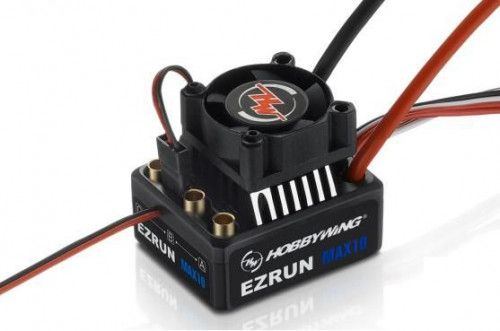 Бесколлекторный влагозащищённый регулятор EzRun MAX10 для масштаба 1:10 фото 5