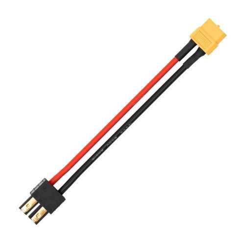 ToolkitRC кабель зарядки с XT60 Female на TRX Male 14см