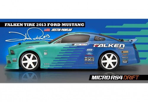 Туринг 1/18 - Micro RS4 FORD MUSTANG JUSTIN PAWLAK/FALKEN TIRE 2013 (Влагозащита, полный компл.) фото 3