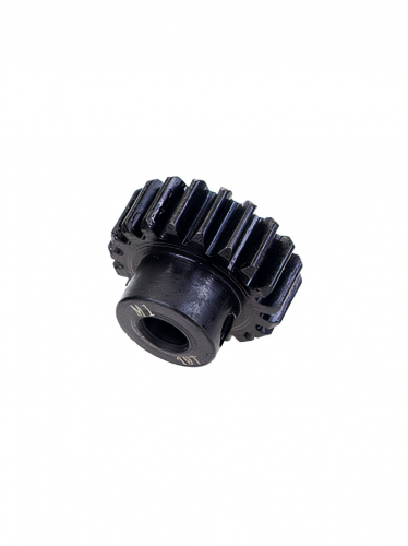 Шестерня стальная Pinion gear 19T M1 для вала 5mm фото 3