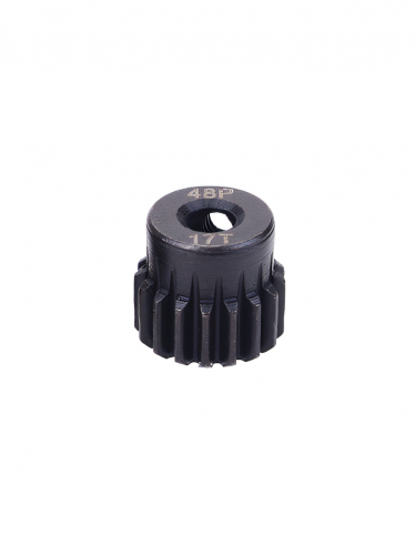 Шестерня стальная Pinion gear 17T 48P для вала 3.17mm фото 5