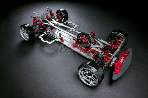 MS-01D VIP II 1/10 Scale 4WD Electric Drift Car Chassis ARR (SSG) (red) фото 2