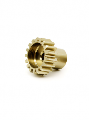 Шестерня алюминиевая Pinion gear 17T M0.5 для вала 2mm