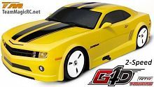 Туринг 1/10 нитро G4D Rubber Tyre RTR (2 speed)-CMR