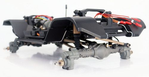 Трофи модель Yikong 4102 1/10 crawler JEEP (Blue) RTR фото 9