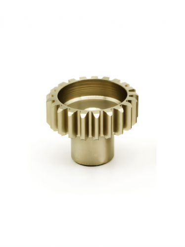 Шестерня алюминиевая Pinion gear 21T M0.5 для вала 2mm фото 4