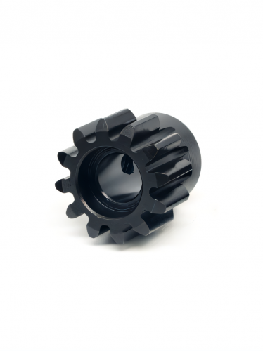 Шестерня стальная Pinion gear 12T M1.5 для вала 8mm фото 3