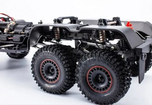 Трофи модель Yikong 6101 1/10 crawler Defender 6X6 (Black) RTR фото 9