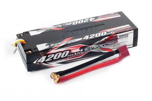 Аккумулятор Sunpadow Li-Po 3S1P 4200mAh 40C/80C T-Plug Hardcase