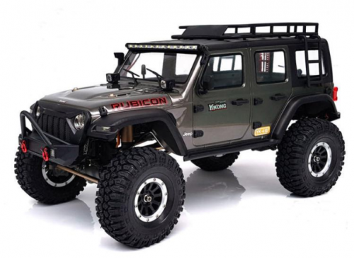 Трофи модель Yikong 4102 1/10 crawler Rubikon (Gray) RTR фото 2