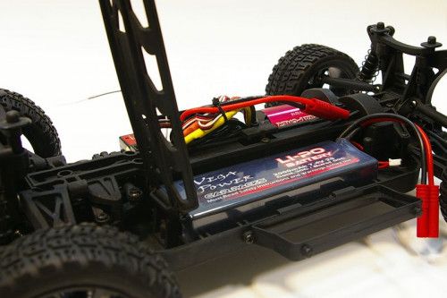 Шорткорс 1/10 4WD Электро Iron Track Spatha Brushless RTR, Влагозащита фото 6