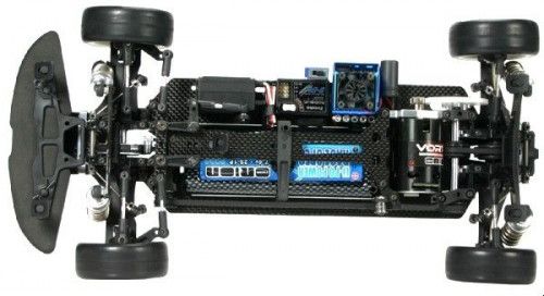 Шасси туринг 1/10 - E4RS  (Rubber Spec) в сборе / без электроники фото 3