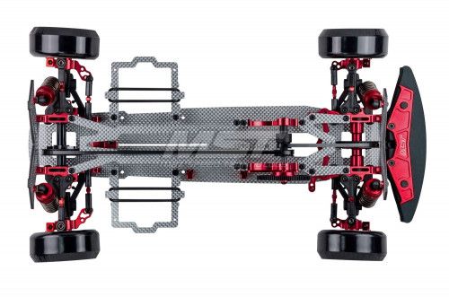 MS-01D VIP II 1/10 Scale 4WD Electric Drift Car Chassis ARR (SSG) (red) фото 4