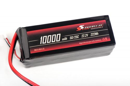 Аккумулятор Speedway Slide Li-Po soft case 6S 22.2v 10000mAh 25C XT90S
