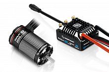 Бесколлекторная сенсорная система Xerun COMBO AXE R2 550 3300KV FOC­ для краулеров масштаба 1:10
