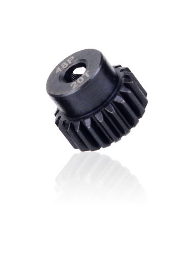 Шестерня стальная Pinion gear 20T 48P для вала 3.17mm фото 2