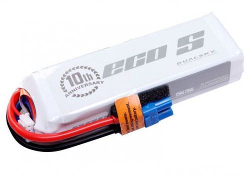 Li-Po Dualsky Soft case 7.4v 2200mAh 2S1P 25C