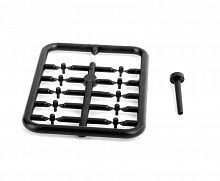 Wheel bolt (black)