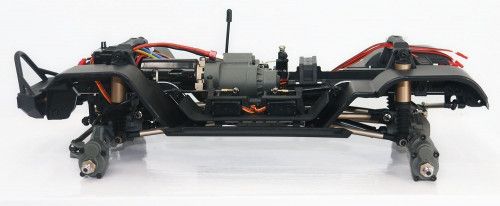 Трофи модель Yikong 4102 1/10 crawler Rubikon (Gray) RTR фото 7