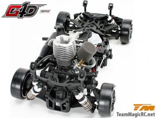 Дрифт 1/10 нитро G4D CMR (RTR) фото 7