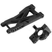 HT Rear lower arm (4 holes) & wheel hub