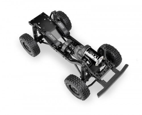 Трофи модель CFX от MST (Max Speed Technology) 1/10 4WD набор для сборки с кузовом M-BENZ Unimog 406, регулятором и мотором фото 4