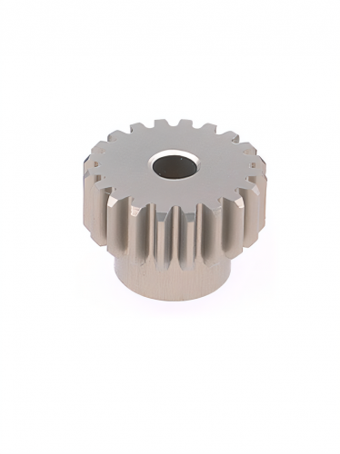 Шестерня алюминиевая Pinion gear 20T M0.6 для вала 3.17mm фото 4