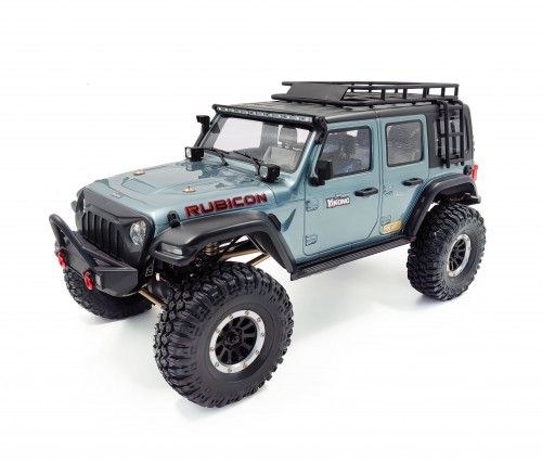 Трофи модель Yikong 4102 1/10 crawler Rubikon (Concrete Gray) RTR фото 2