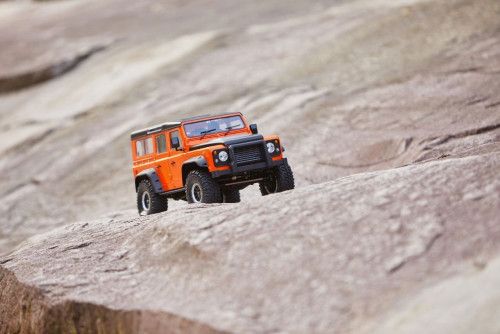 Трофи модель Yikong 4104 1/10 crawler Defender (Orange) RTR фото 5