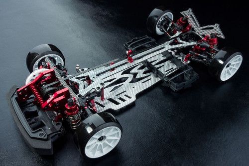 FS-01D 1/10 Scale Front Motor 4WD Electric Drift Car KIT (red) фото 3