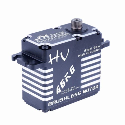 Сервопривод JX Servo BLS-HV7146MG 46кг / 0.10sec / 7.4V HV стандартный бесколлекторный цифровой с металлическими шестернями
