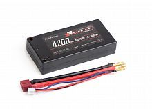 Аккумулятор Speedway Slide Li-Po PRO LCG HV 4200mAh 2S 7.6V 120C T-Plug 95x47x18.5mm Short pack