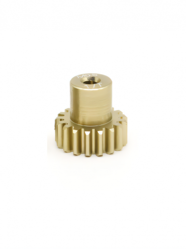 Шестерня алюминиевая Pinion gear 17T M0.5 для вала 2mm фото 5