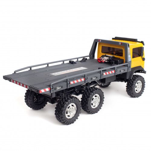 Краулер радиоуправляемый HobbyPlus CR18P Flat Bed 6X6 (Yellow) 1/18 RTR фото 9