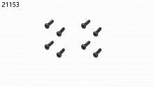 YIKONG YK4106 Button Head Taping Screw ST2x6mm