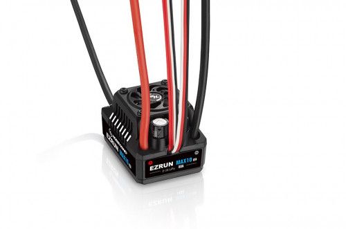 Ezrun COMBO MAX10 G2 80A / 3652SL 3300KV G3 сенсорная бесколлекторная влагозащищенная система для масштаба 1/10 фото 3