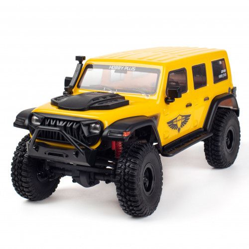 Краулер радиоуправляемый HobbyPlus CR18 Kratos (Yellow) 1/18 RTR