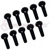 3RACING M3 x 15 Button Head Hex Socket (10pcs)