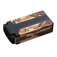 Аккумулятор Sunpadow GOLD HV Li-Po 7.6V 2S2P 6000mAh 100C/50C Short Pack