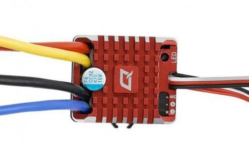 QuicRun WP 1080 G2 коллекторный влагозащищенный регулятор для масштаба 1/10 фото 3