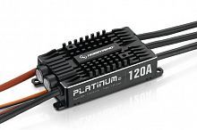 Бесколлекторный регулятор Platinum 120A-V4 для авиа моделей