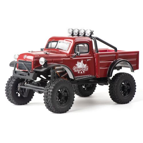 Краулер радиоуправляемый HobbyPlus CR18P EVO Harvest (Maroon) 1/18 RTR фото 2
