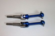 TITANIUM + ALLOY-7075 UNIVERSAL SWING SHAFT WITH SHIMS - 1PR SET