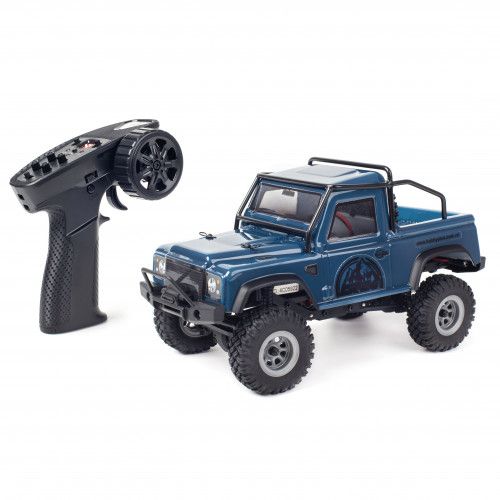 Краулер радиоуправляемый HobbyPlus CR24 Defender pickup (Blue) 1/24 RTR фото 7