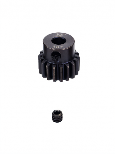 Шестерня стальная Pinion gear 18T 32P для вала 5mm фото 2